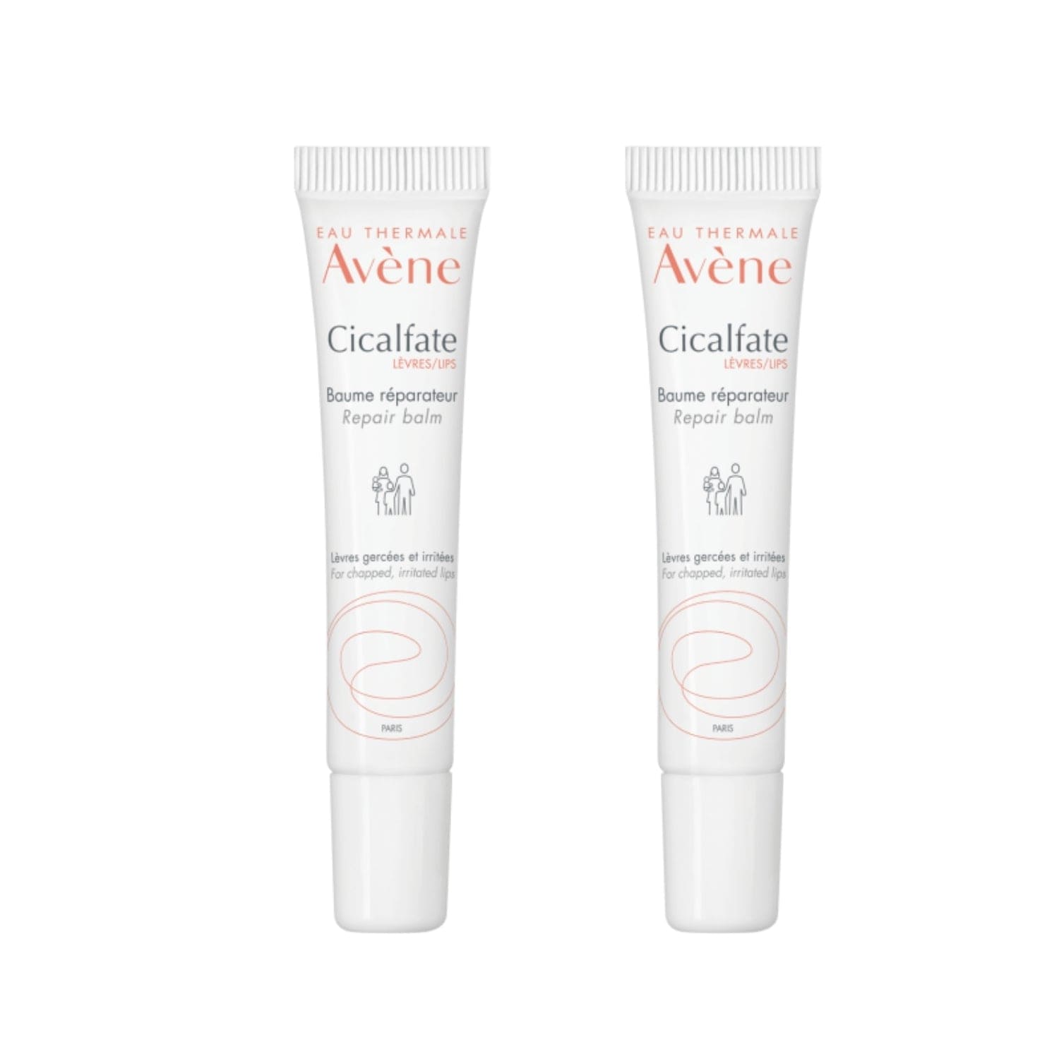 Avene Cicalfate Baume Levres 10 ml -2 Pack
