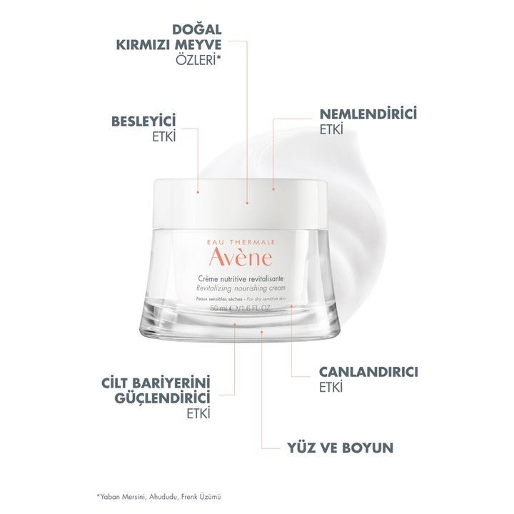 Avene Creme Nutritive Compensatrice Nemlendirici Krem 50 ml