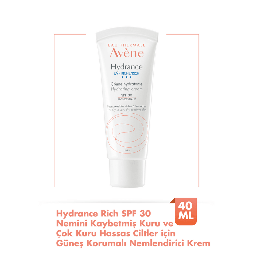 Avene Hydrance UV Rich Nemlendirici Krem SPF30 40 ml