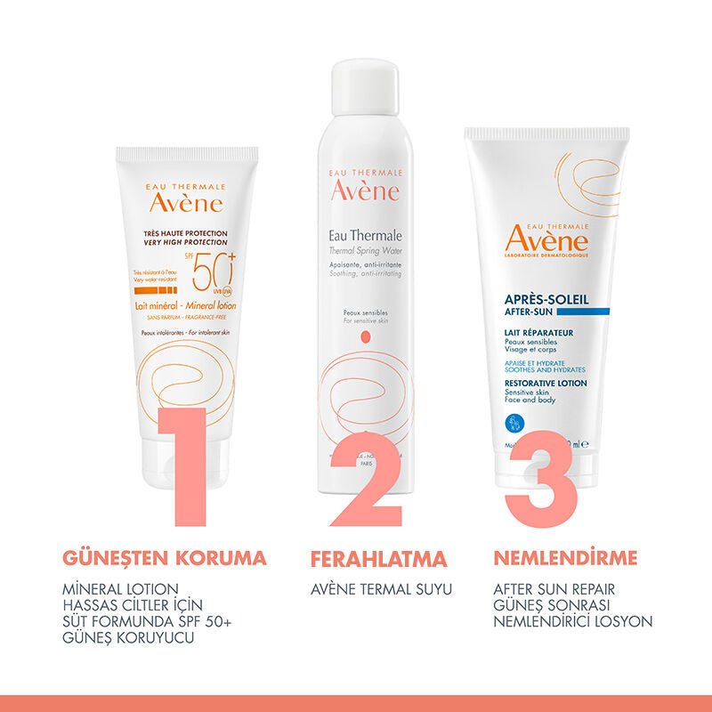 Avene Lait Spf 50 Mineral Lotion (Mineral Güneş Losyonu) 100ml