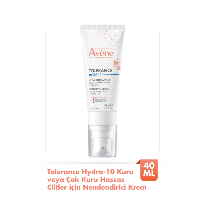Avene Tolerance Hydra-10 Moisturizing Bakım Kremi 40 ml