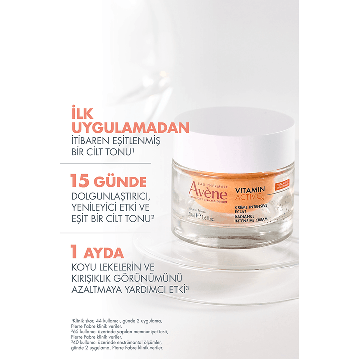Avene Vitamin Activ Cg Işıltı Veren Antioksidan İçerikli Yoğun Yüz Kremi 50 ml