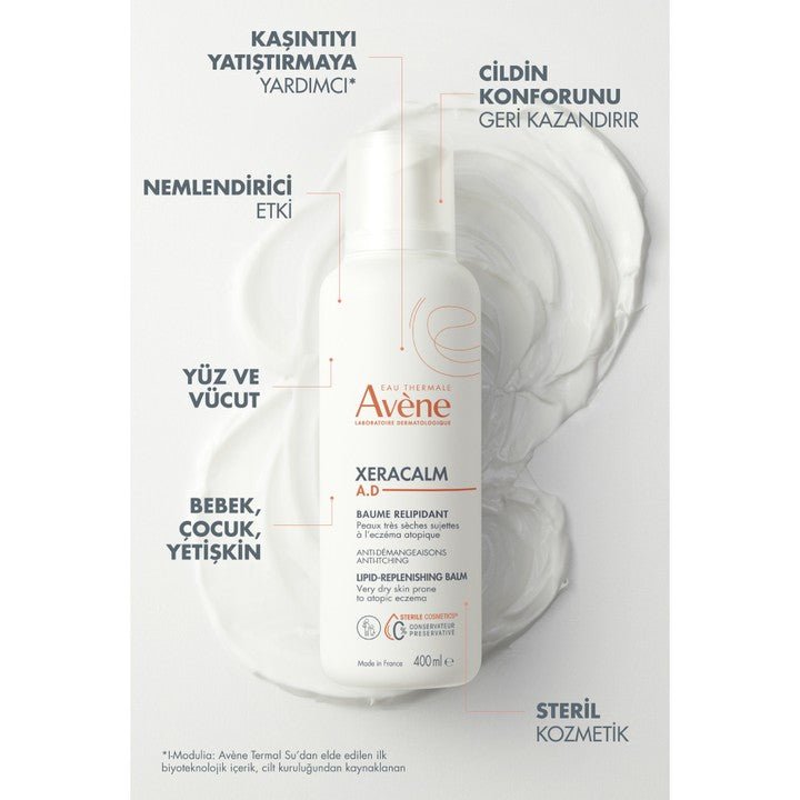 Avene Xeracalm A.D Baume Relipidante Cilt Yatıştırıcı Balsam 400 ml