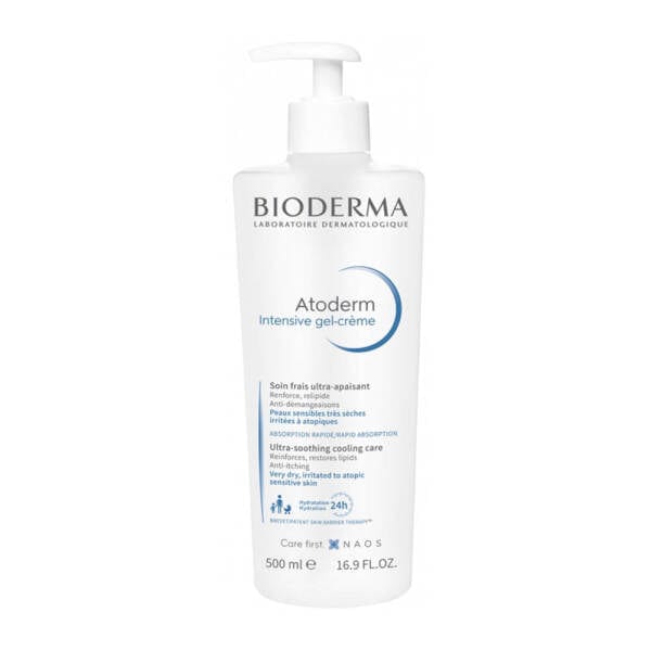 Bioderma Atoderm Intensive Çok Kuru Ciltler İçin Nemlendirici Jel Krem 500 ml