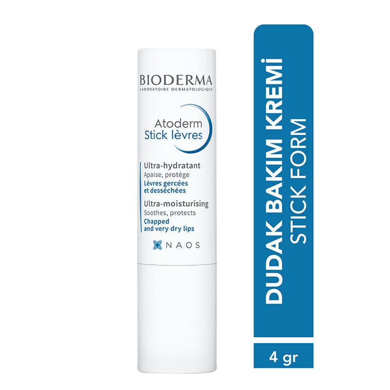 Bioderma Atoderm Lip Stick Besleyici Dudak Bakımı 4 g