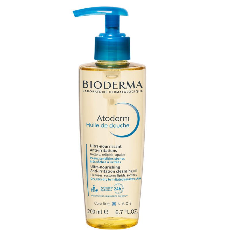 Bioderma Atoderm Shower Oil - Atopi Eğilimli Cilt için Duş Yağı 200 ml