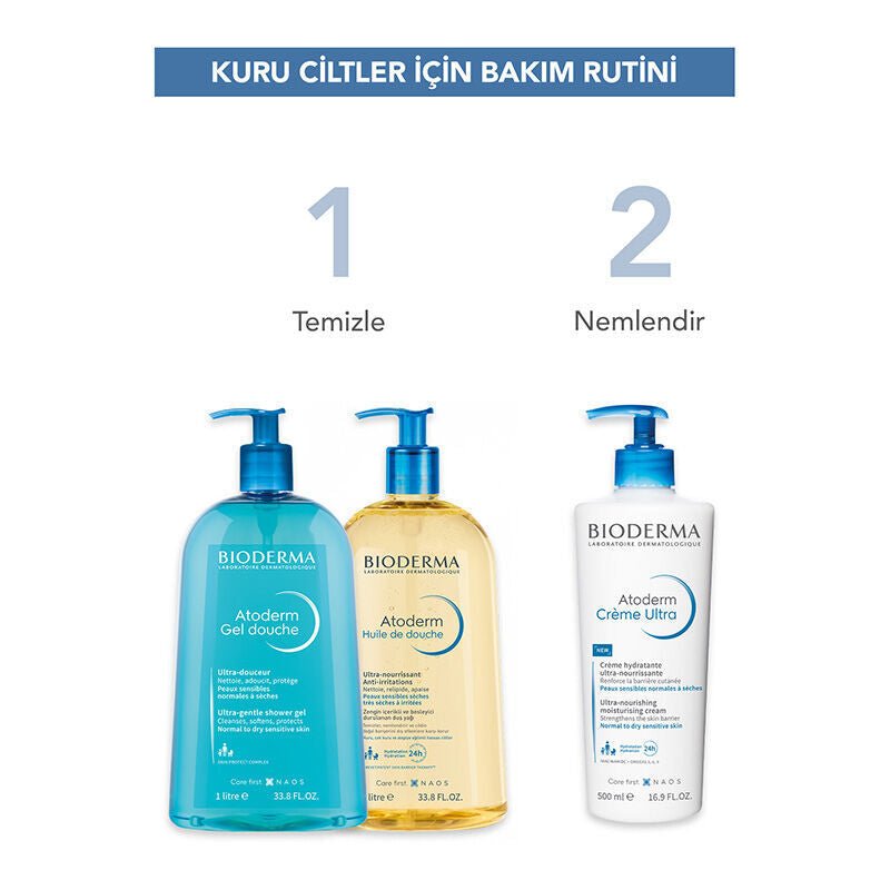 Bioderma Atoderm Ultra Nemlendirici Krem 500 ml