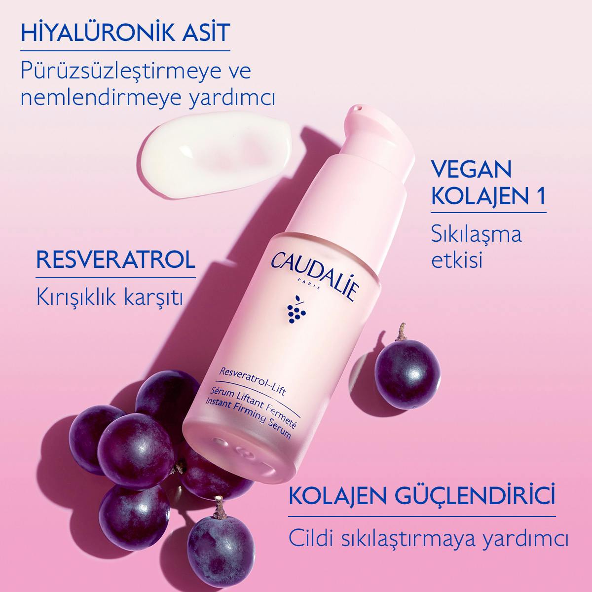Caudalie Resveratrol Lift Anında Sıkılaştırıcı Serum 30 ml