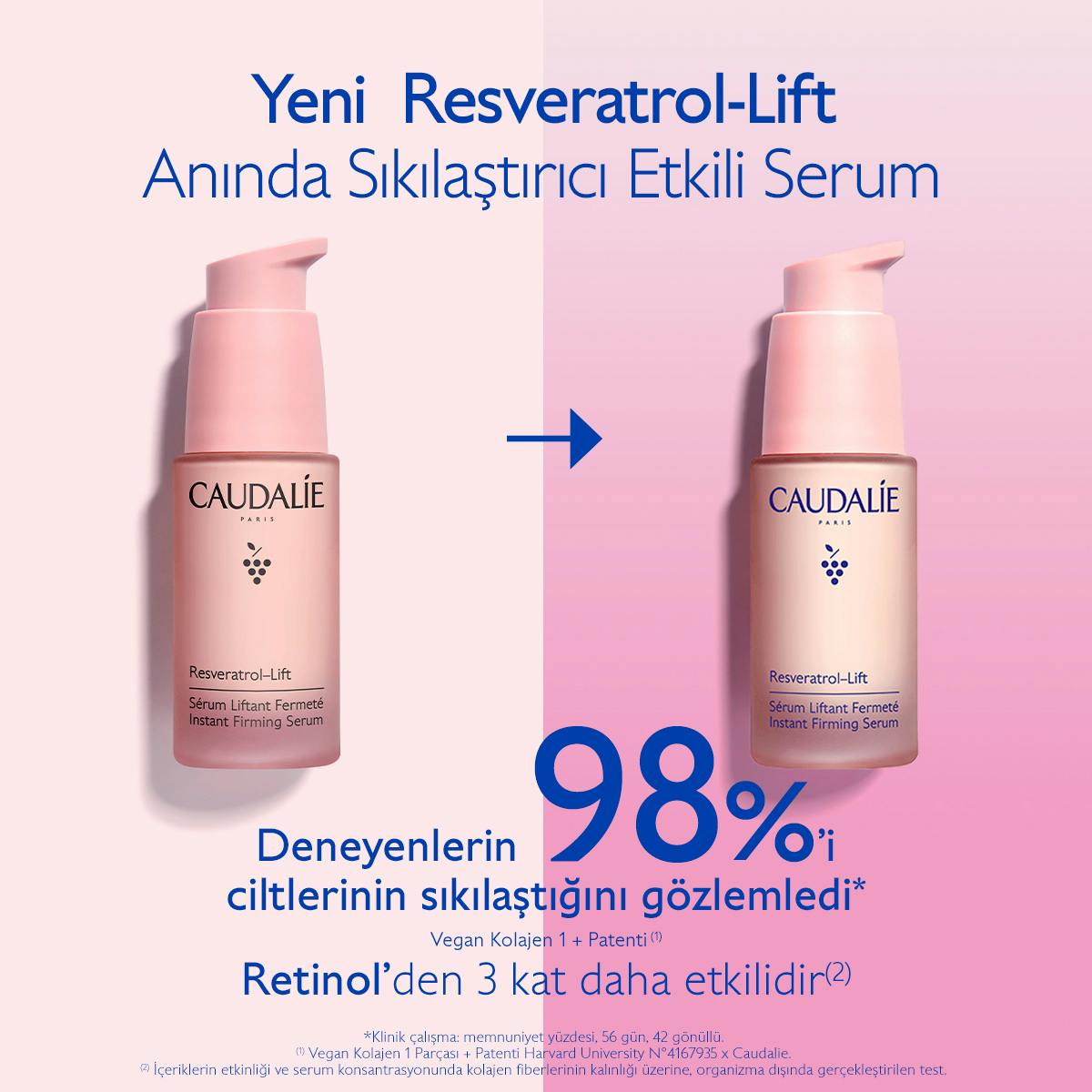 Caudalie Resveratrol Lift Anında Sıkılaştırıcı Serum 30 ml