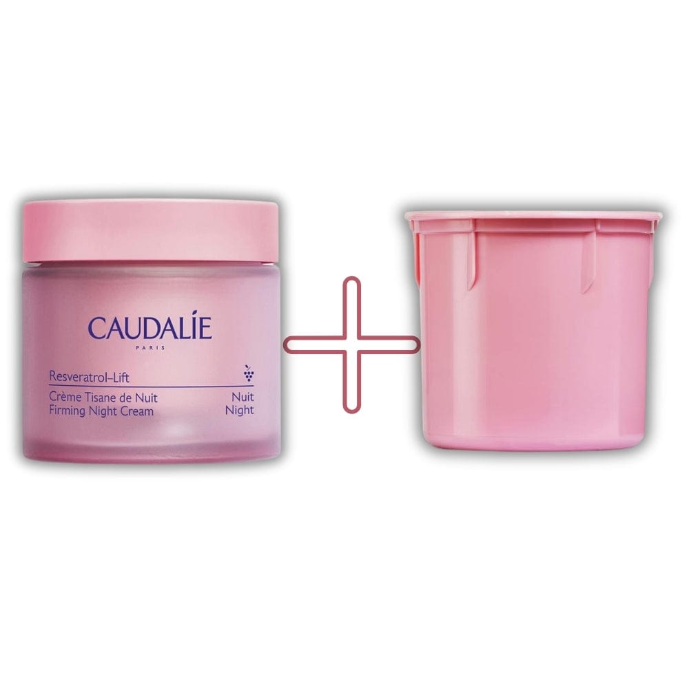 Caudalie Resveratrol Lift Night Cream 50 ml +Refill Capsule Set