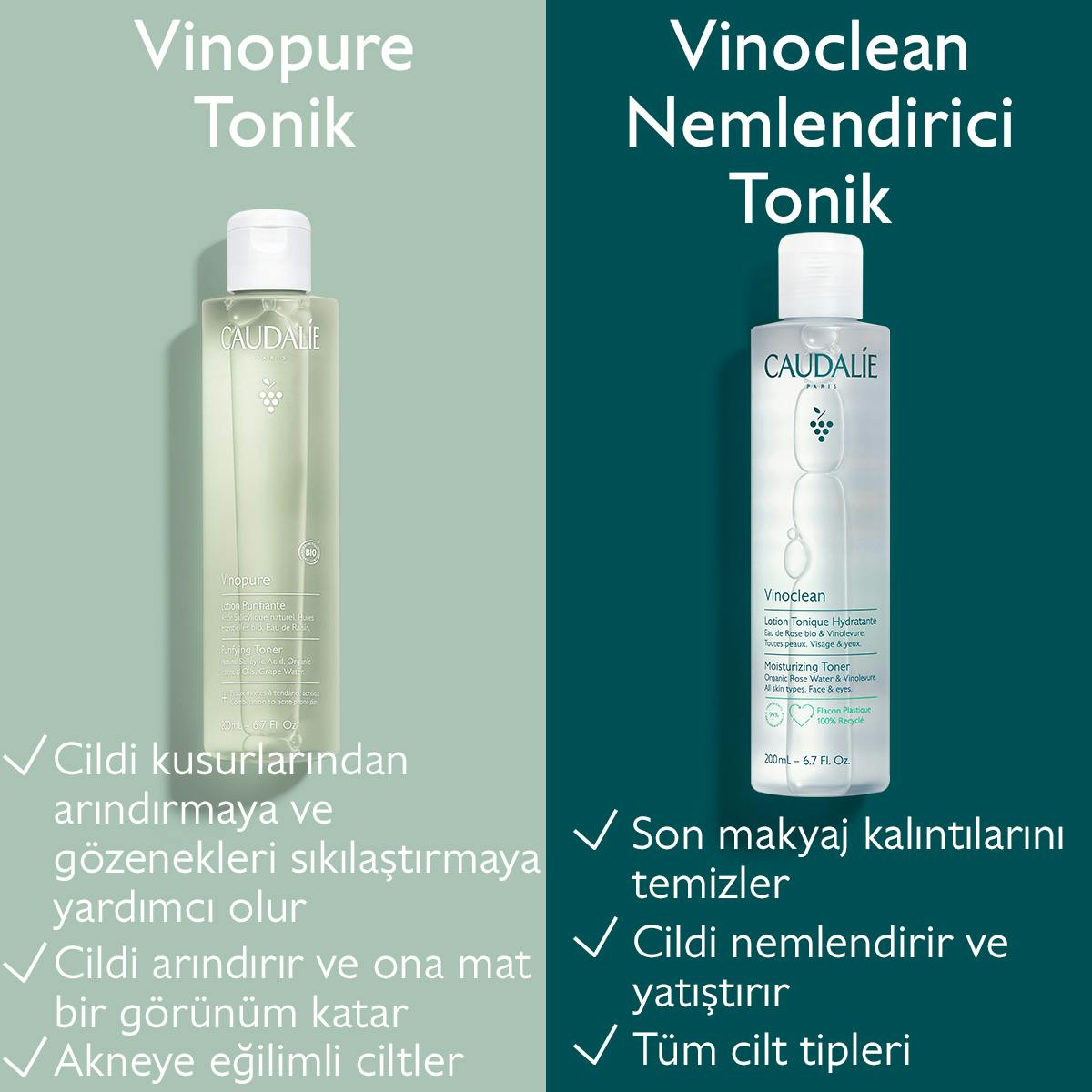 Caudalie Vinoclean Nemlendirici Tonik 400ml