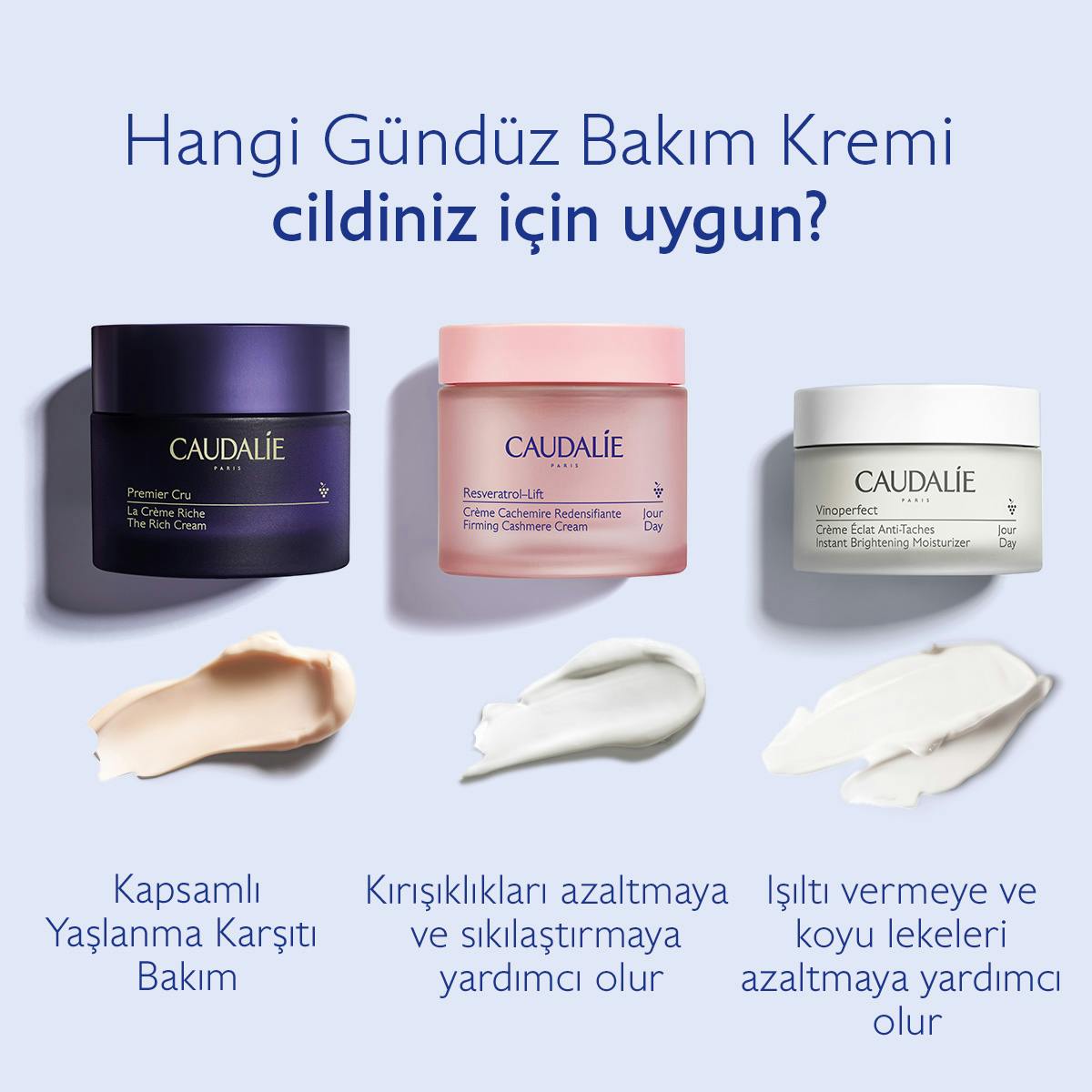 Caudalie Vinoperfect Anında Işıltı Veren Gündüz Bakım Kremi 50 ml