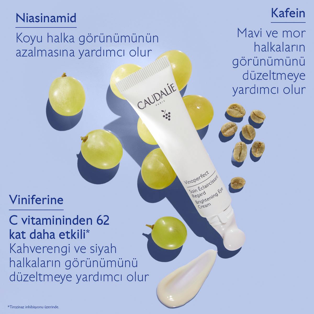 Caudalie Vinoperfect Işıltı Verici Göz Bakım Kremi 15 ml