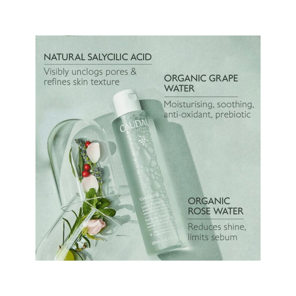 Caudalie Vinopure Cleansing Toner 200 ml
