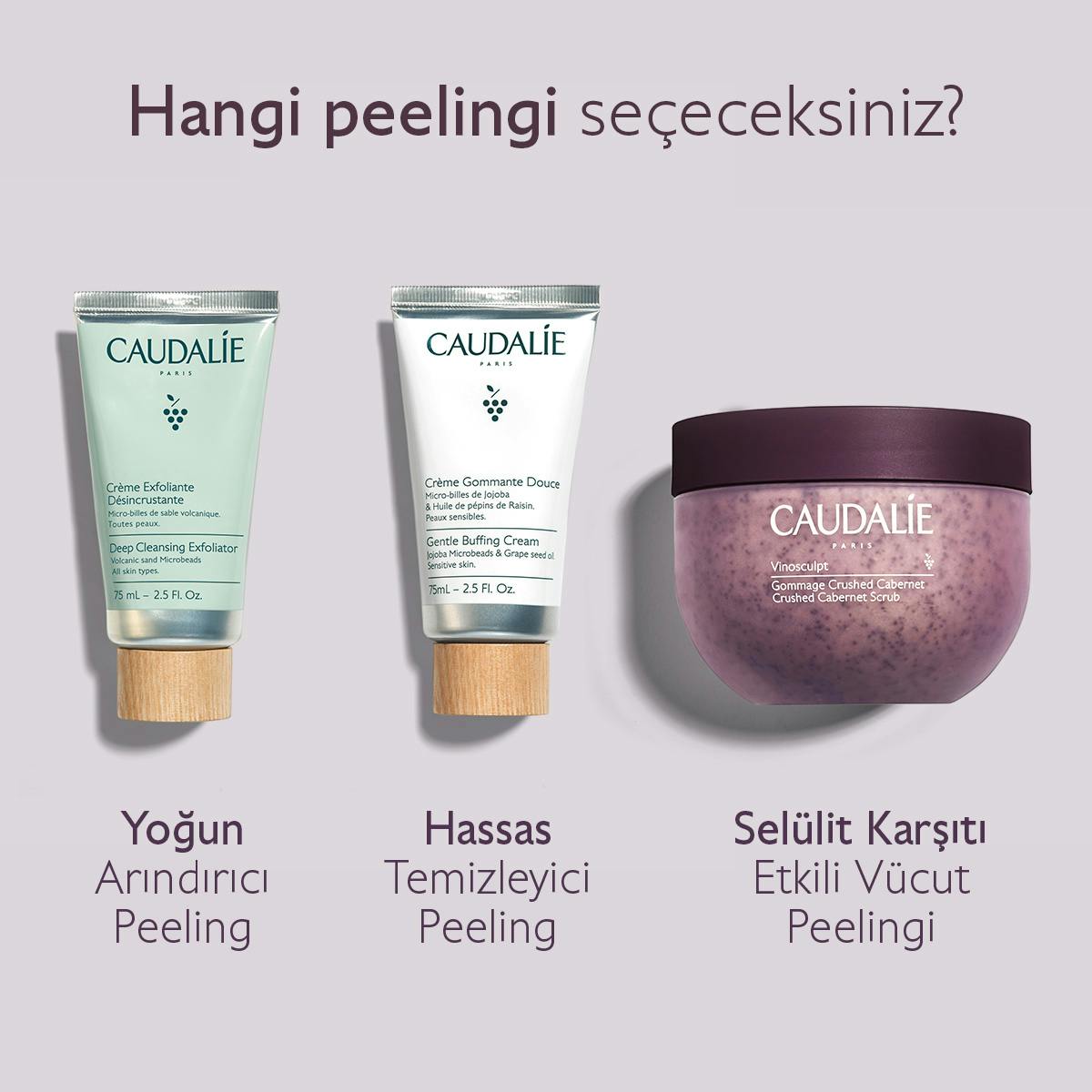 Caudalie Vinosculpt Selülit Karşıtı Etkili Vücut Peelingi 250 g
