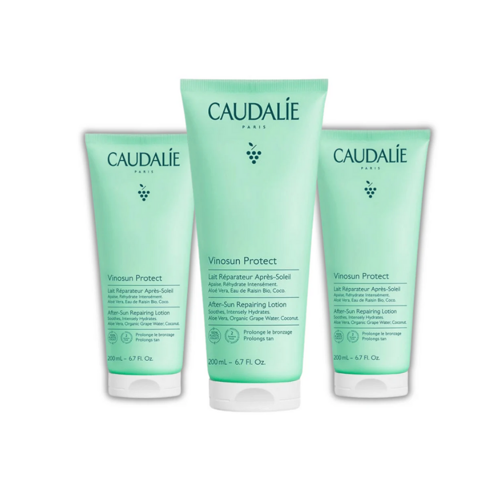 Caudalie Vinosun Protect After Sun Repairing Lotion 200 ml -3 Pack
