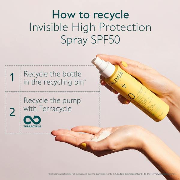 Caudalie Vinosun Protect Invisible High Protection Spray SPF50 150 ml 2 Pack