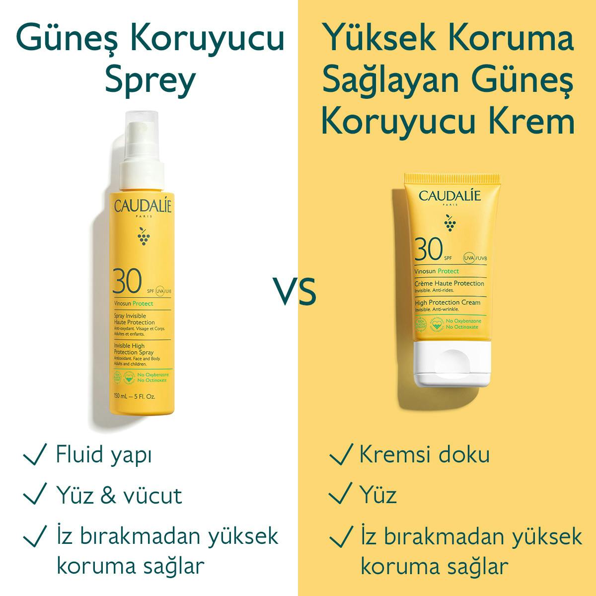 Caudalie Vinosun Protect Spf 30 Güneş Spreyi 150 ml