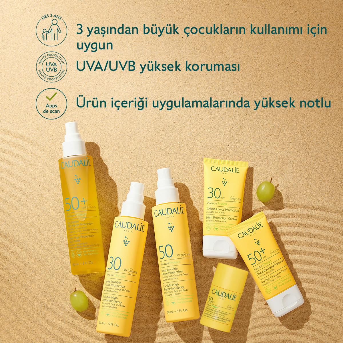 Caudalie Vinosun Spf50+ Ocean Protect Güneş Koruyucu Krem 40 ml