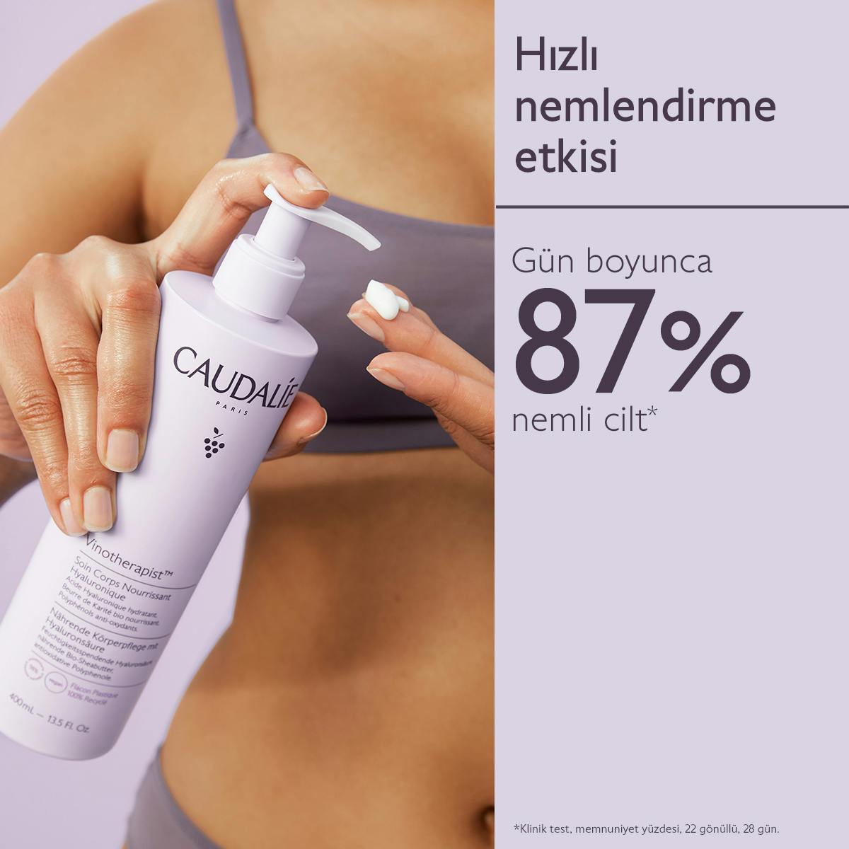 Caudalie Vinotherapist Besleyici Hyalüronik Vücut Losyonu 400 ml
