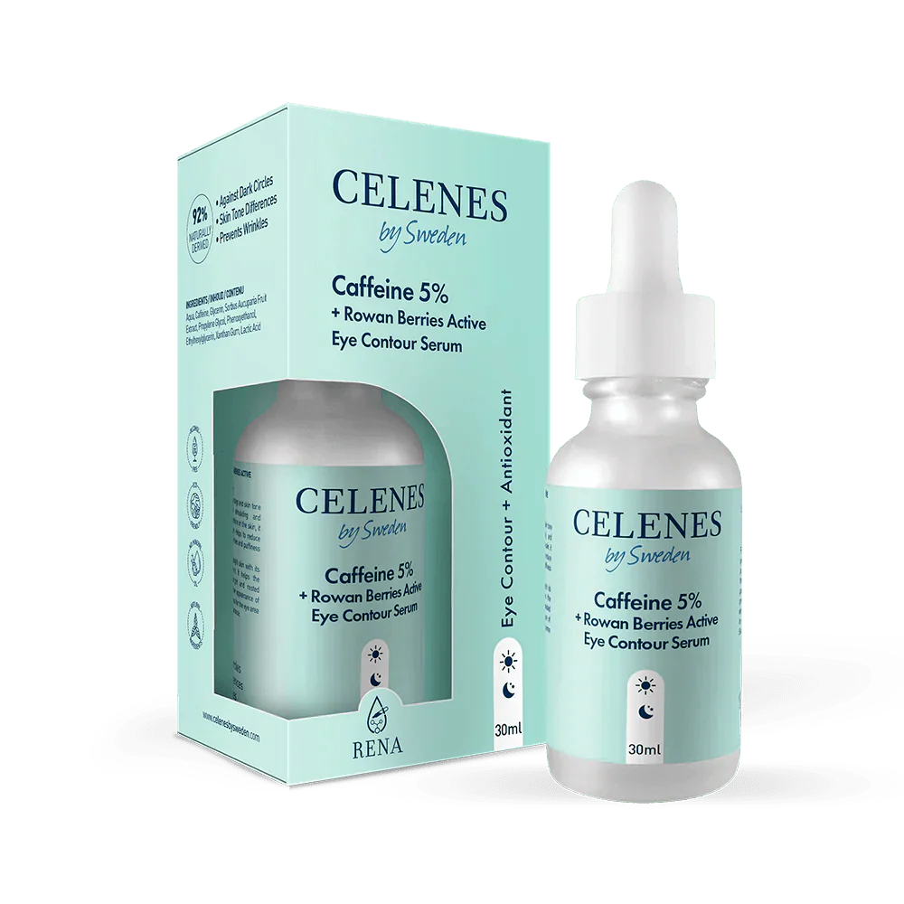Celenes Caffeine %5 + Rowan Berries Serum 30 ml
