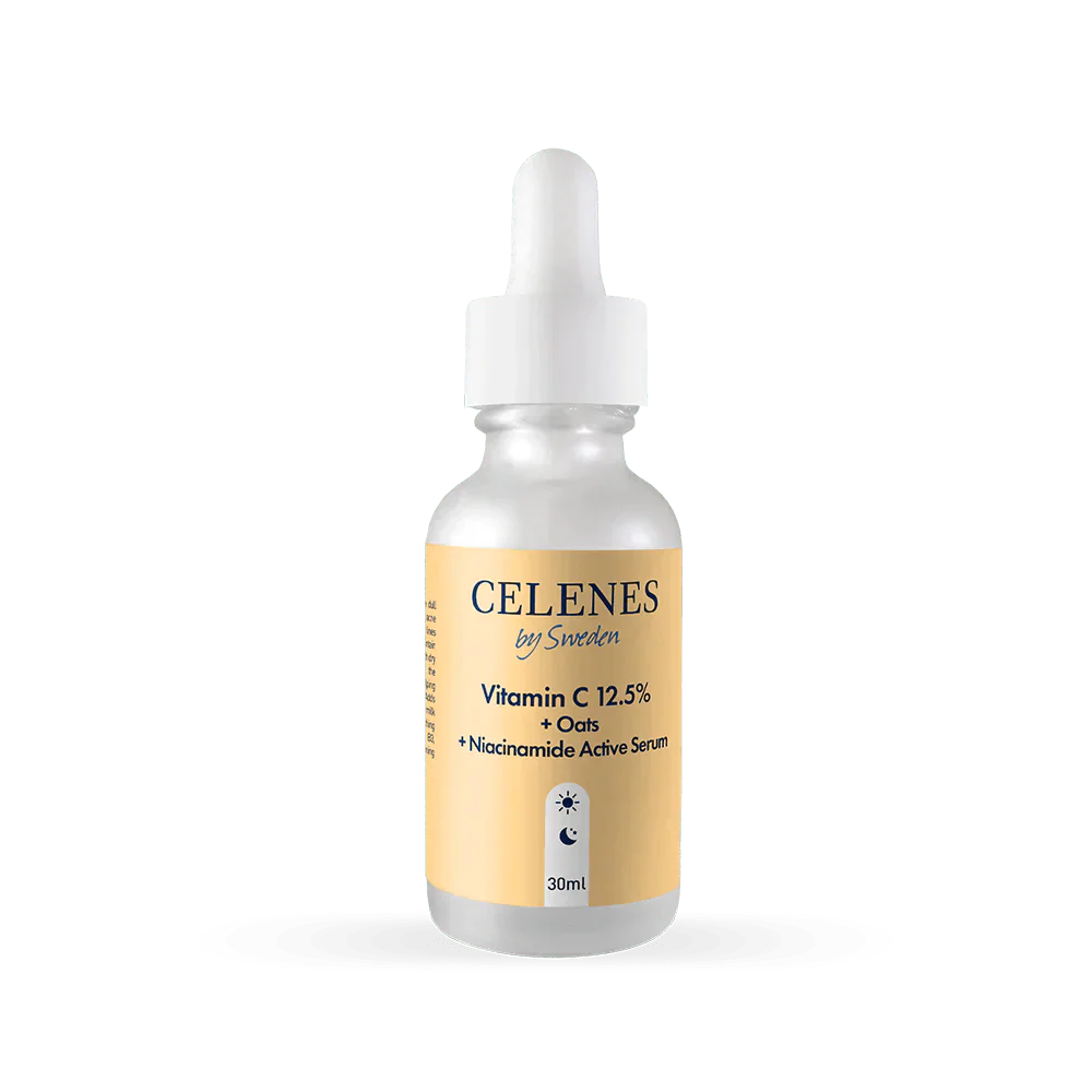 Celenes Vitamin C 12.5+Oats+Niacinamide Active Serum 30 ml