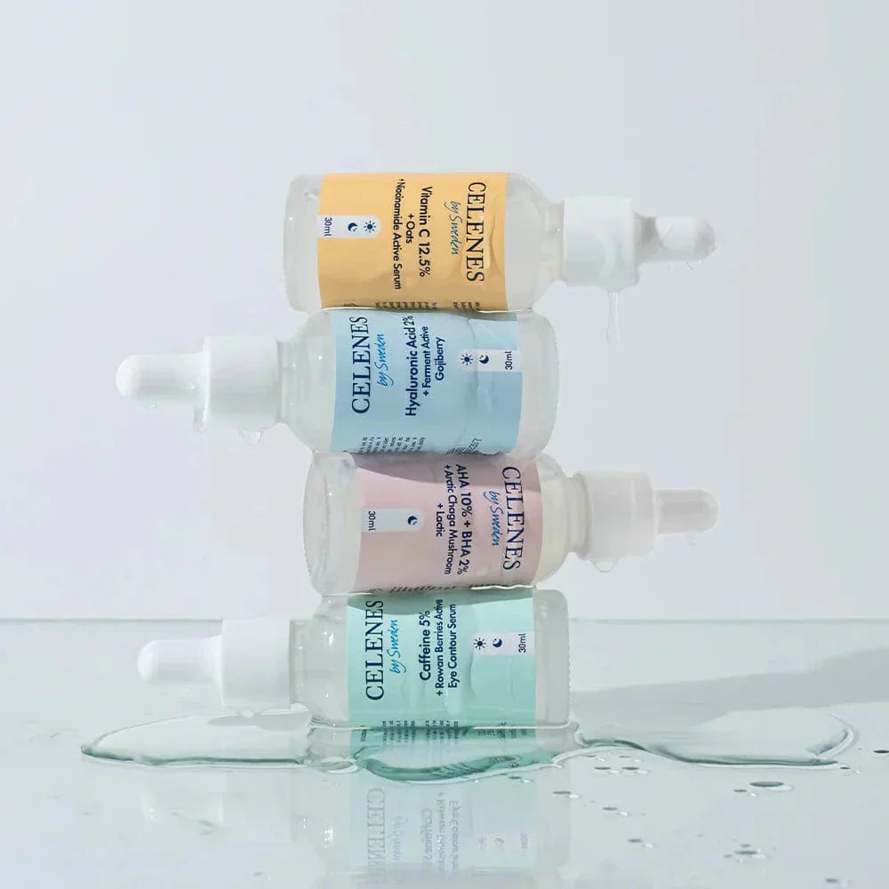 Celenes by Sweden Rena Hyaluronic Acid 2% +Ferment Active Gojiberry 30 ml -2 Pack