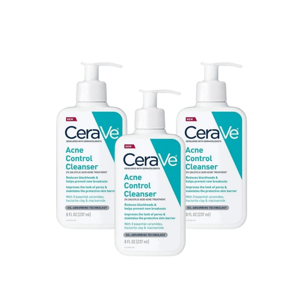 Cerave Acne Control Cleanser 236 ml 3 Pack