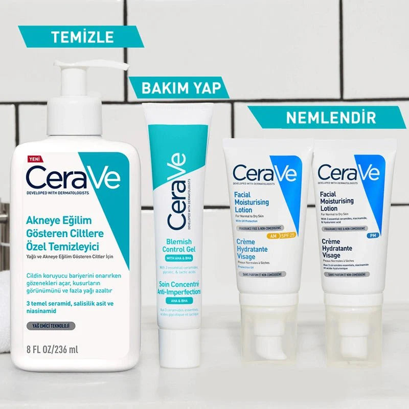 Cerave Blemish Control Aha/Bha Gel Yüz Bakım Jeli 40 ml