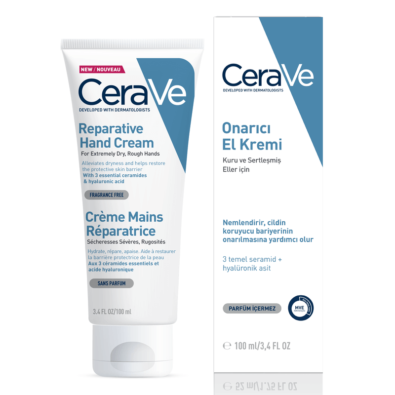 Cerave Onarıcı El Kremi 100 ml