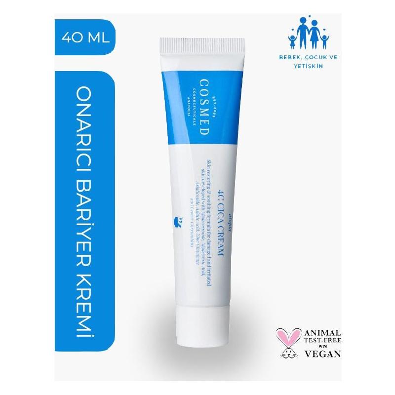 Cosmed 4C Cica Onarıcı Bariyer Kremi 40 ml