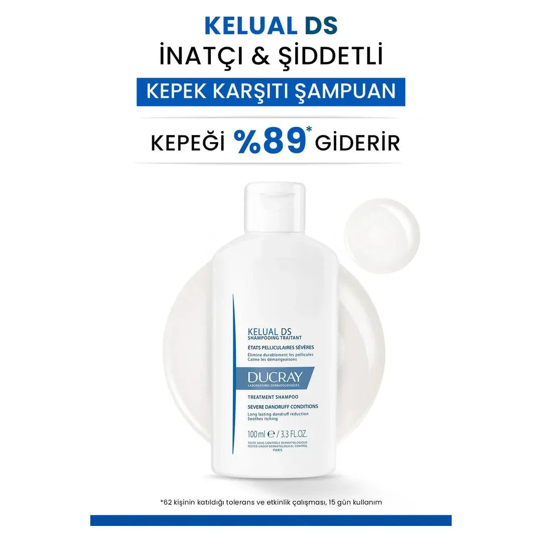 Ducray Kelual DS Shampoo Kepek Karşıtı Şampuan 100 ml