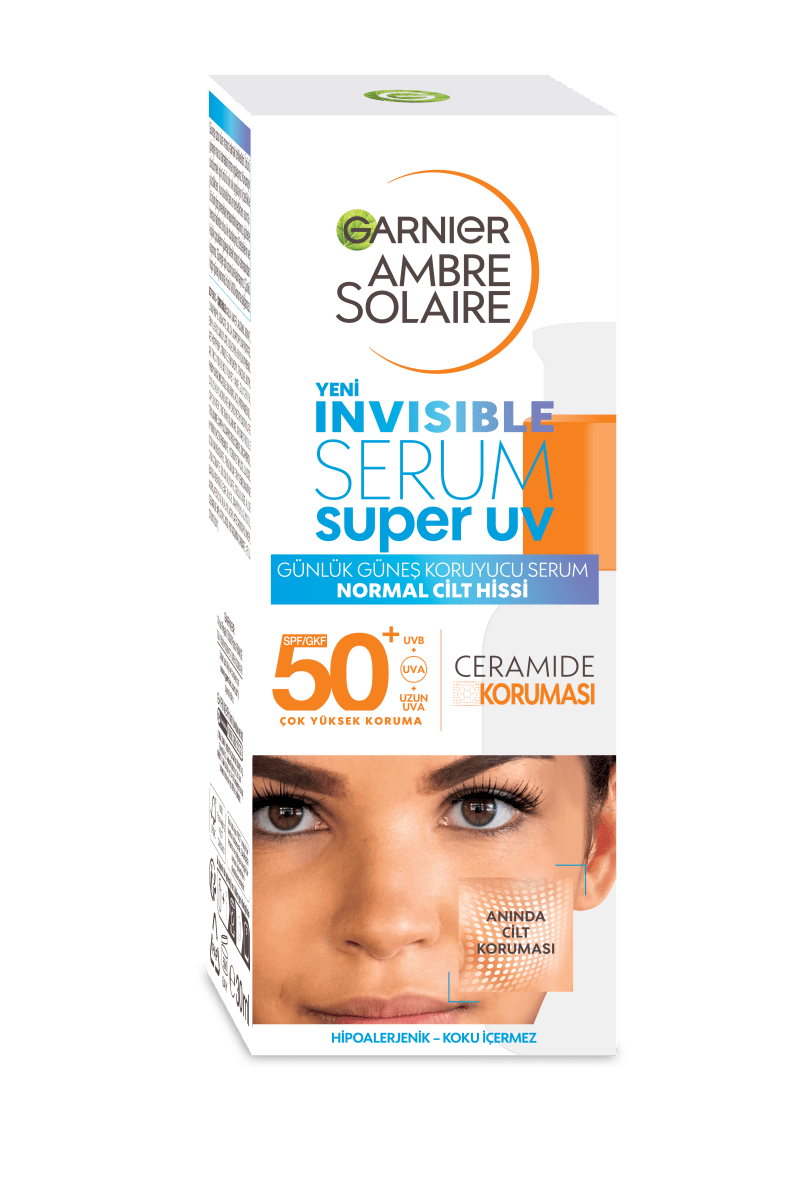 Garnier Ambre Solaire Invisible Serum Super UV Günlük Güneş Koruyucu Serum 30 ml
