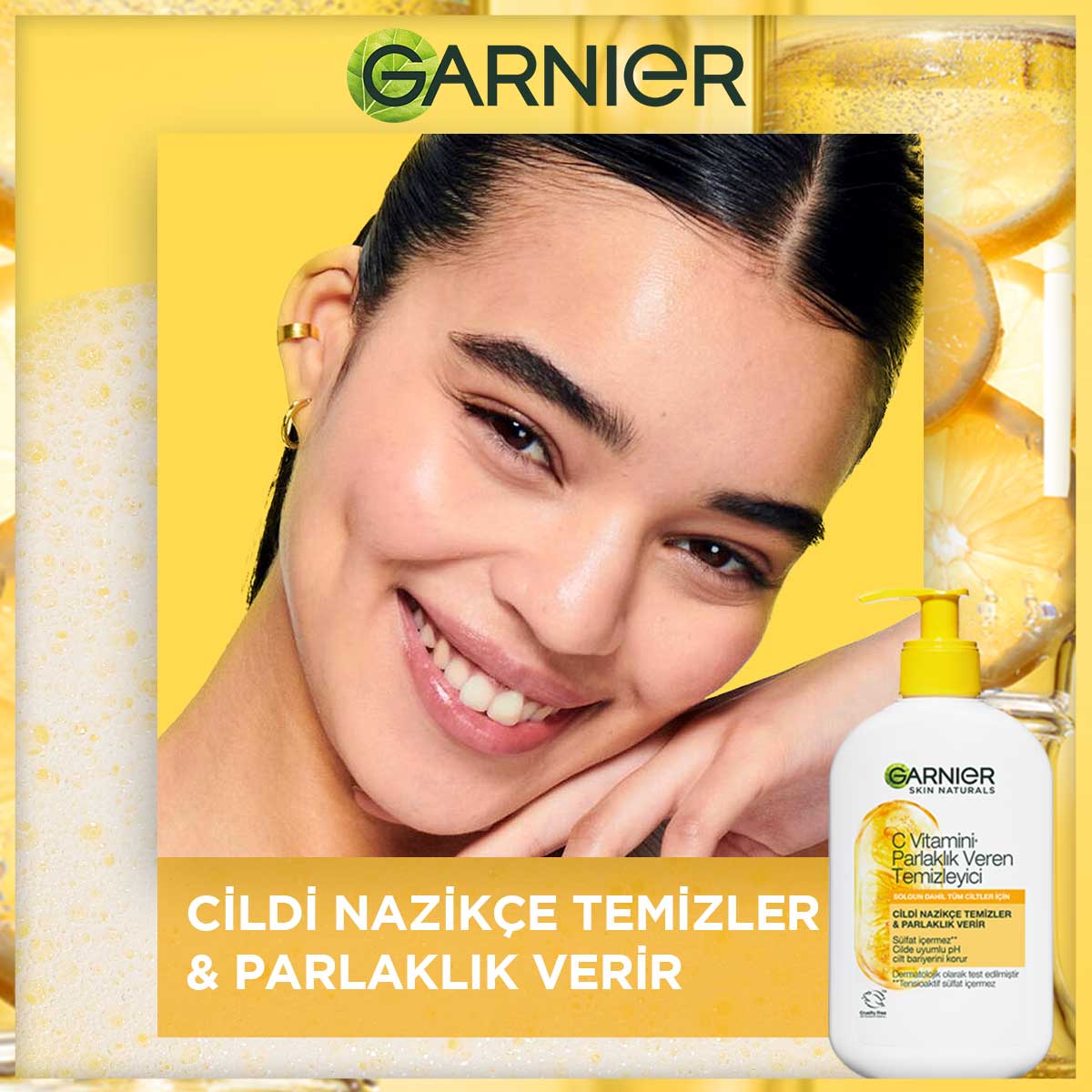 Garnier C Vitamini Parlaklık Veren Temizleyici 250 ml