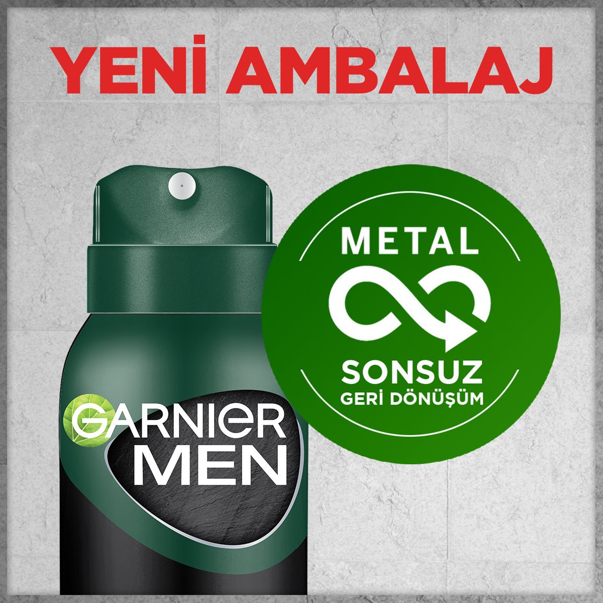 Garnier Men Lekesiz Koruma Spray Deodorant