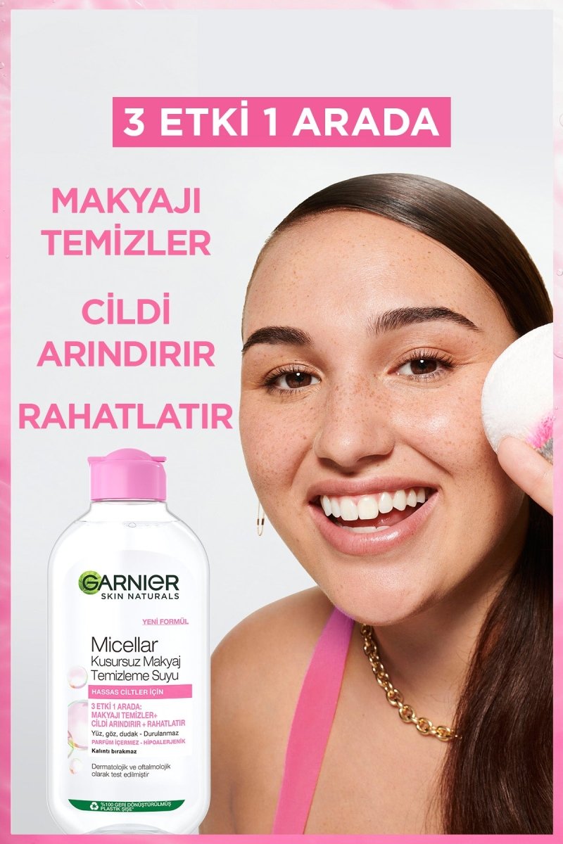 Garnier Micellar Kusursuz Makyaj Temizleme Suyu 200 ml
