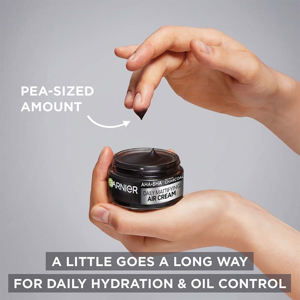 Garnier Pure Active AHA + Salicylic Acid Daily Mattifying Air Cream Moisturiser 50 ml