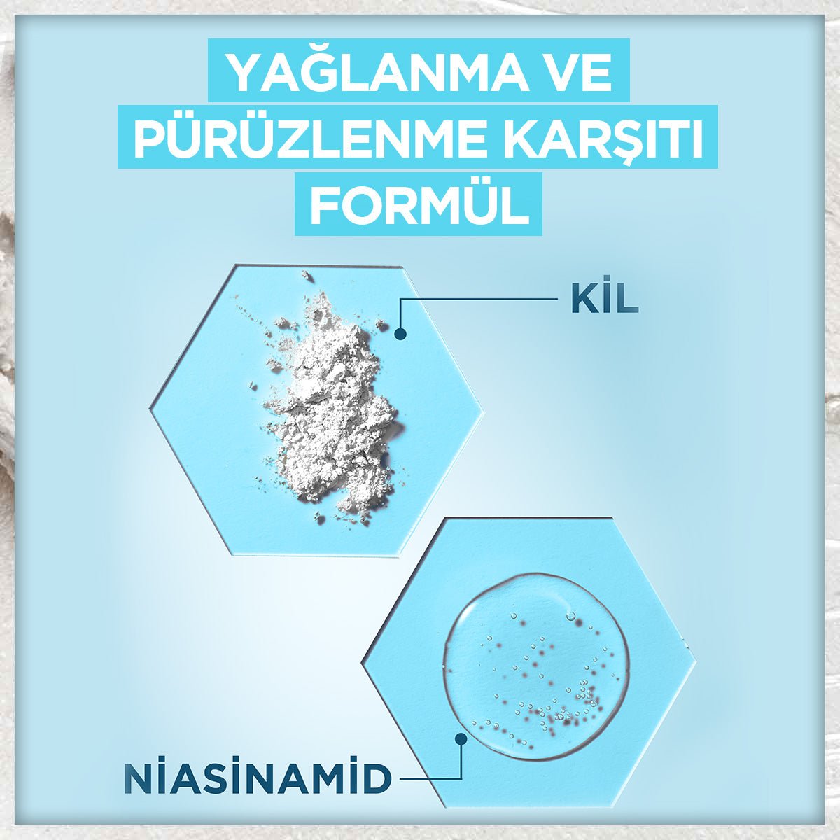 Garnier Saf & Temiz Yağlanma ve Pürüzlere Karşı 3&