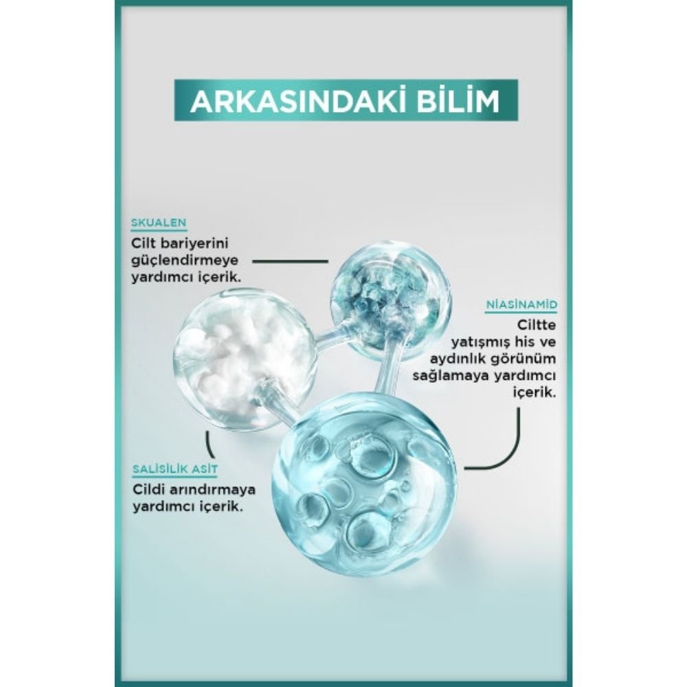 Garnier Saf&Temiz Salisilik Sivilce İzi Karşıtı Gözenek Sıkılaştırıcı Peeling Tonik 120 ml