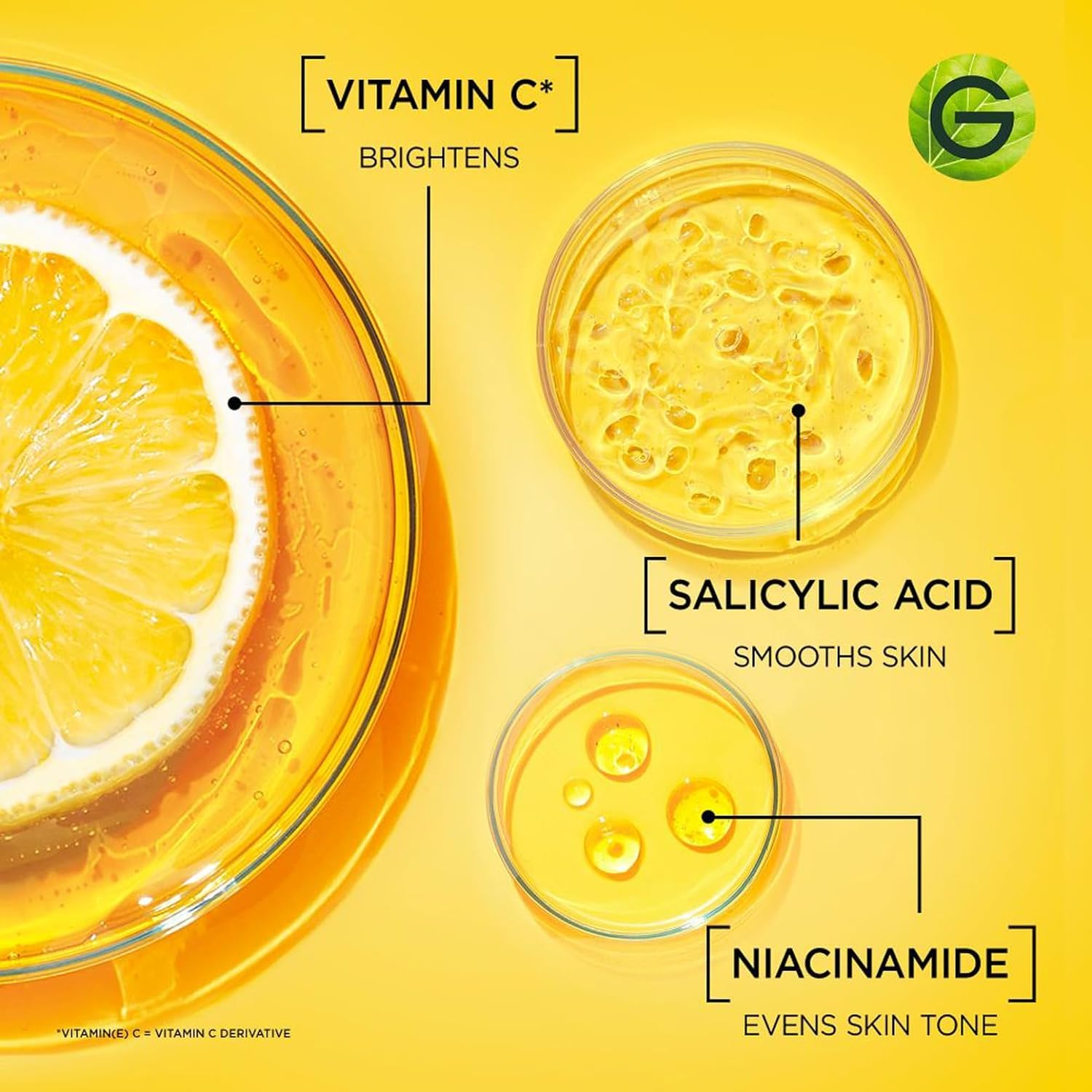 Garnier Skin Active Vitamin C Garnier Vitamin C Anti-Dark Spots & Brightening Serum 30 ml 2 Pack