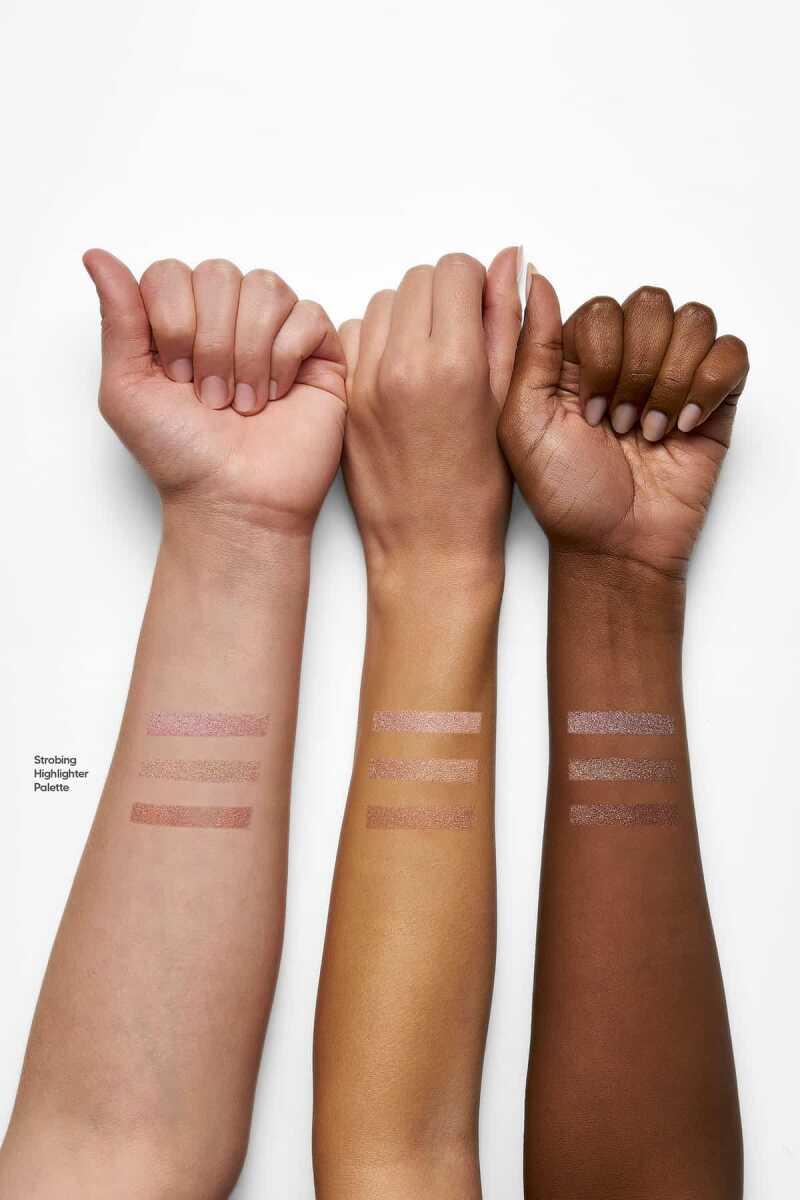 Golden Rose Strobing Highlighter Palette - Pink Gold Bronz