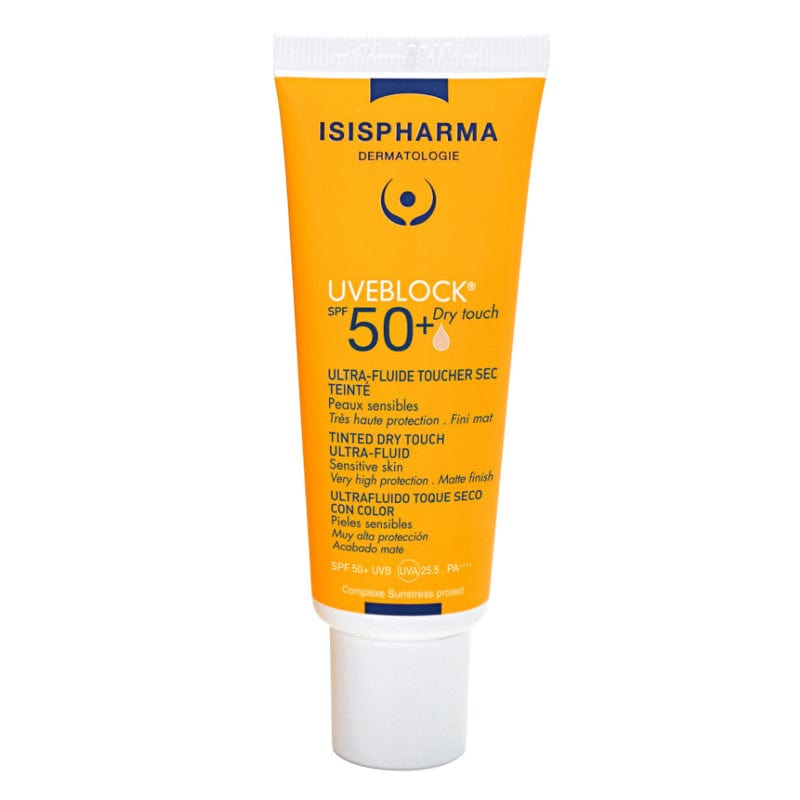 Isis Pharma Uveblock Dry Touch Ultra Fluid Renkli Güneş Koruyucu SPF50+ 40 ml Claire