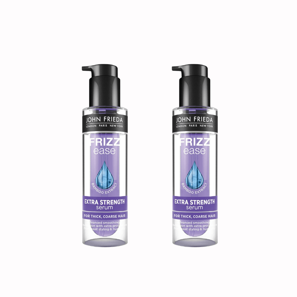 John Frieda Extra Strength Serum for Thick and Stubborn Hair 50ml 2 Pack