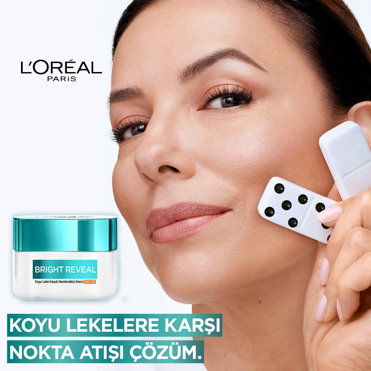 Loreal Paris Bright Reveal Koyu Leke Karşıtı, Cilt Tonu Eşitleyici Spf50 Nemlendirici Krem Niasinamid 50ml
