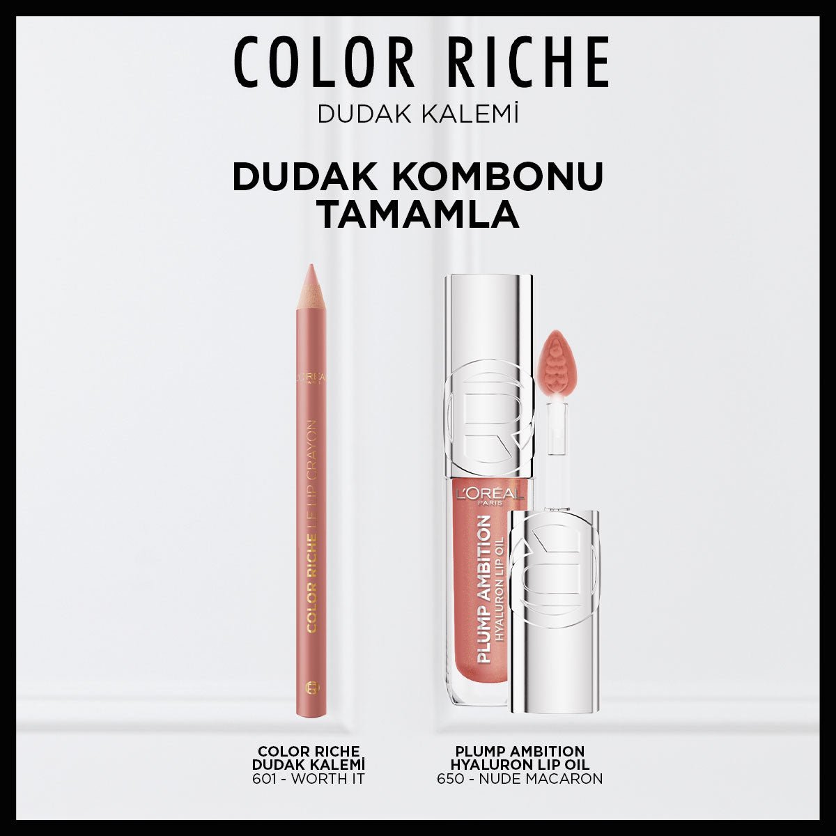 Loreal Paris Color Riche Dudak Kalemi - 601 Worth It