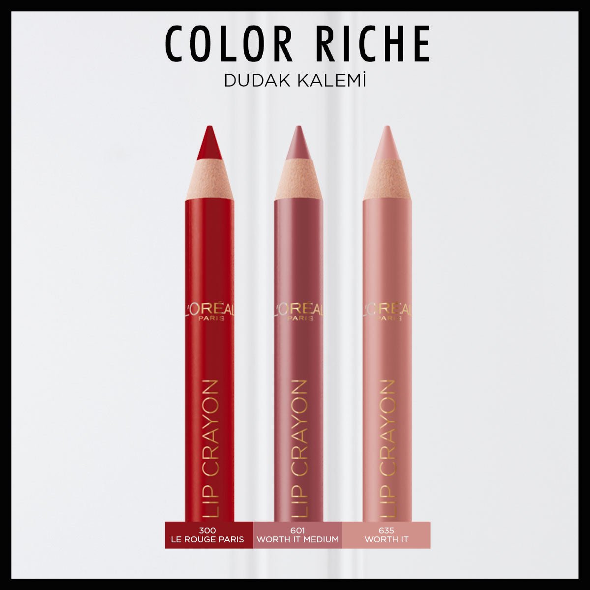 Loreal Paris Color Riche Dudak Kalemi - 635 Worth It Medium