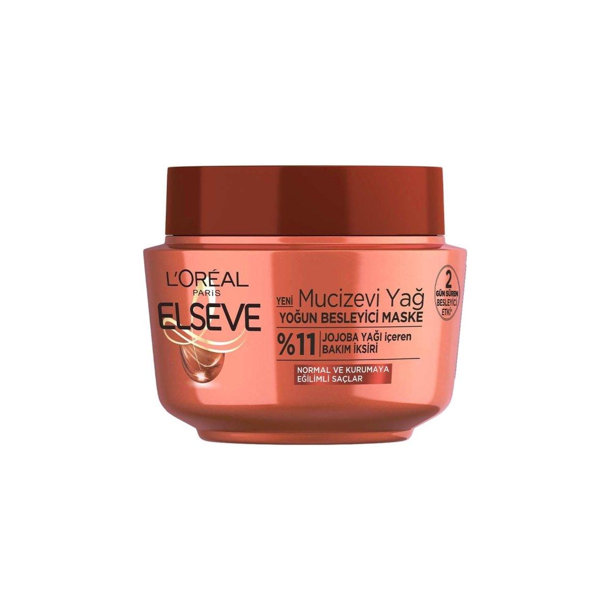 Loreal Paris Elseve 6 Mucizevi Yağ Besleyici Maske 300 ml
