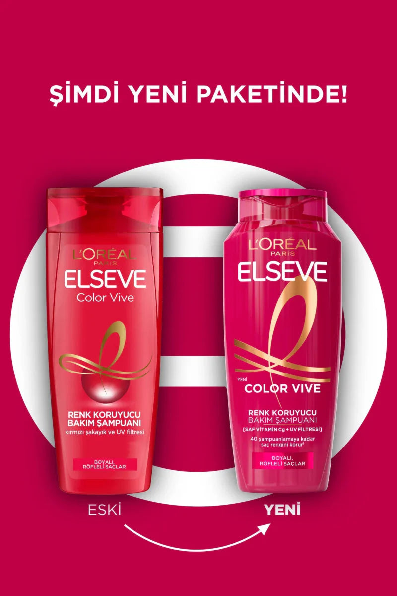 Loreal Paris Elseve Colorvive Renk Koruyucu Bakım Şampuanı 300 ml