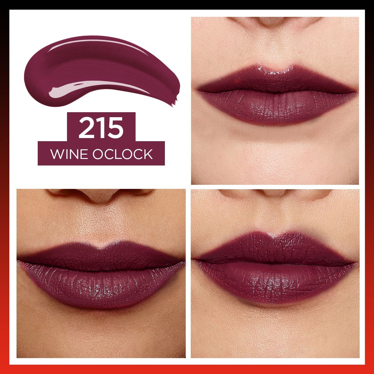 Loreal Paris Infaillible 2-Step 24 Saat Kalıcı Likit Ruj & Balm - 215 Wine Oclock