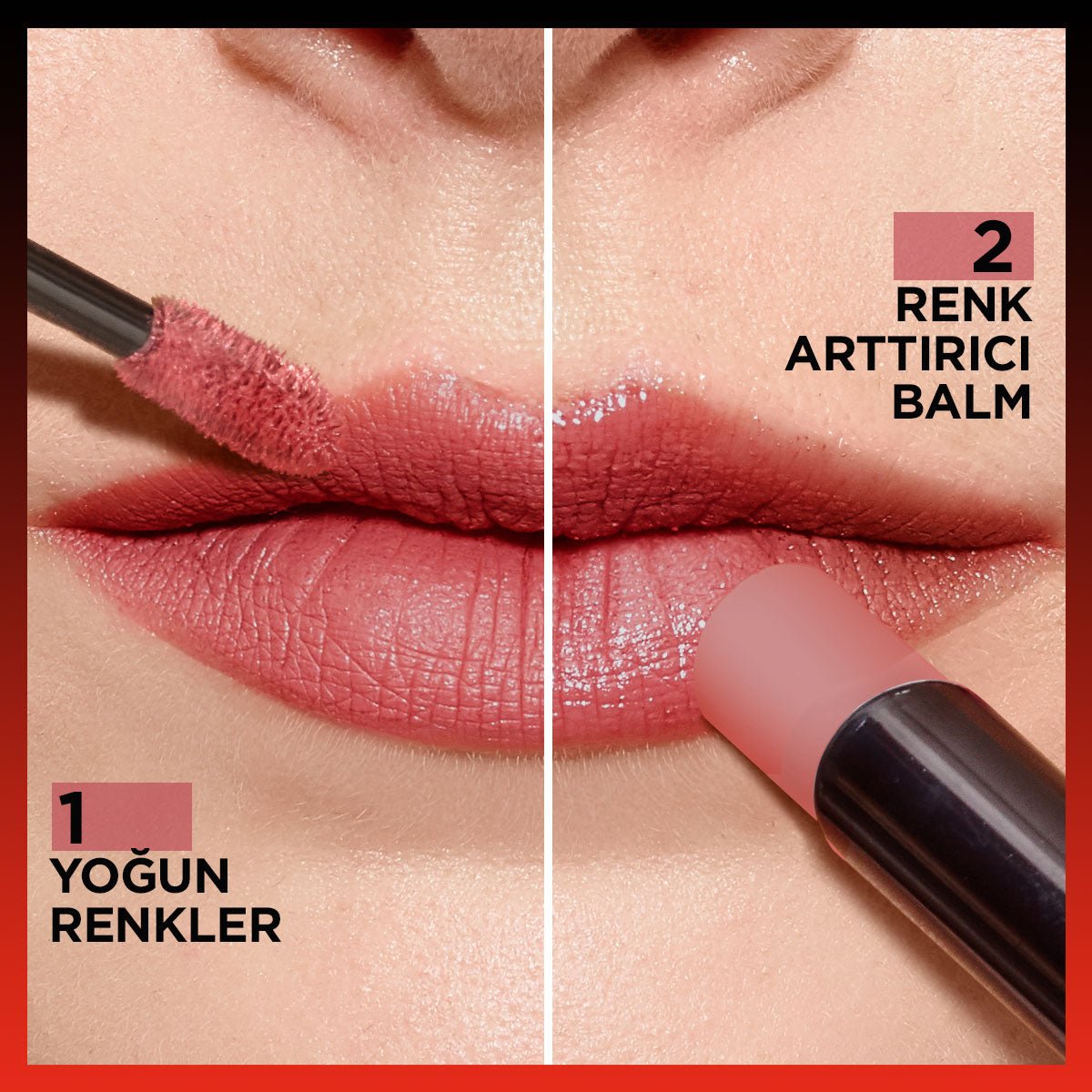 Loreal Paris Infaillible 2-Step 24 Saat Kalıcı Likit Ruj & Balm - 312 Incessant Russet